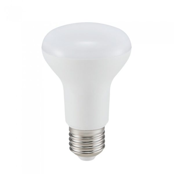 LED Bulb - Samsung Chip 8W E27 R63 Plastic 4000K
