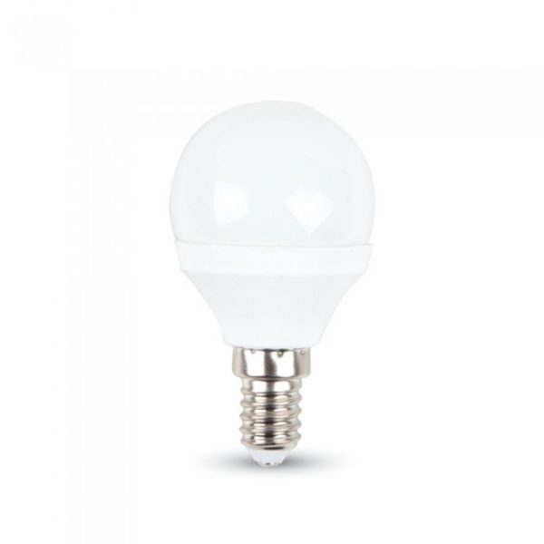 LED Bulb - Samsung Chip 5.5W E14 P45 Plastic 3000K