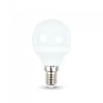 LED Bulb - Samsung Chip 5.5W E14 P45 Plastic 6400K