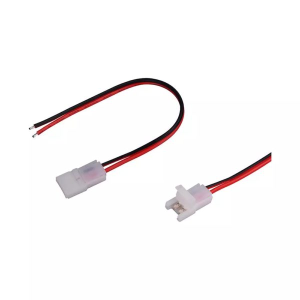 Connector For Led Strip 8mm Single Head