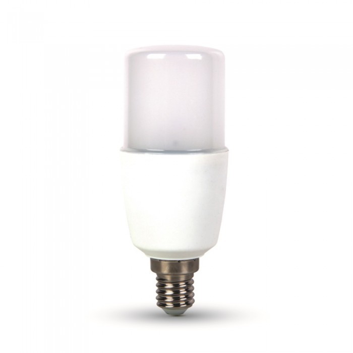LED Bulb - Samsung Chip 8W E14 T37 Plastic 4000K