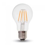 LED Bulb - Samsung Chip Filament 6W E27 A60 Clear Cover 2700K