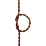 Fabric Twisted Wire 2*0.75mm Brown