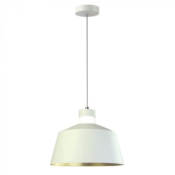 7W LED Pendant Light (Acrylic) - White Lamp Shade 250*190mm 3000K