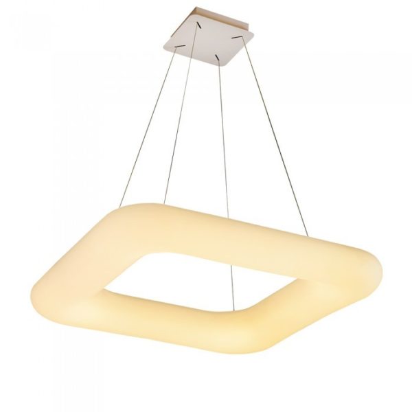 80W Pendant Square Color Changing D:750*750*120 Dimmable White (3 in 1)
