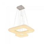 68W Pendant Square Color Changing D:600*300 Dimmable White