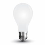 LED Bulb - 4W Filament E27 A60 White Cover 6400K