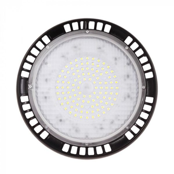 100W LED High Bay UFO A++ Meanwell Dimmable 6400K 5 Year Warranty 90°