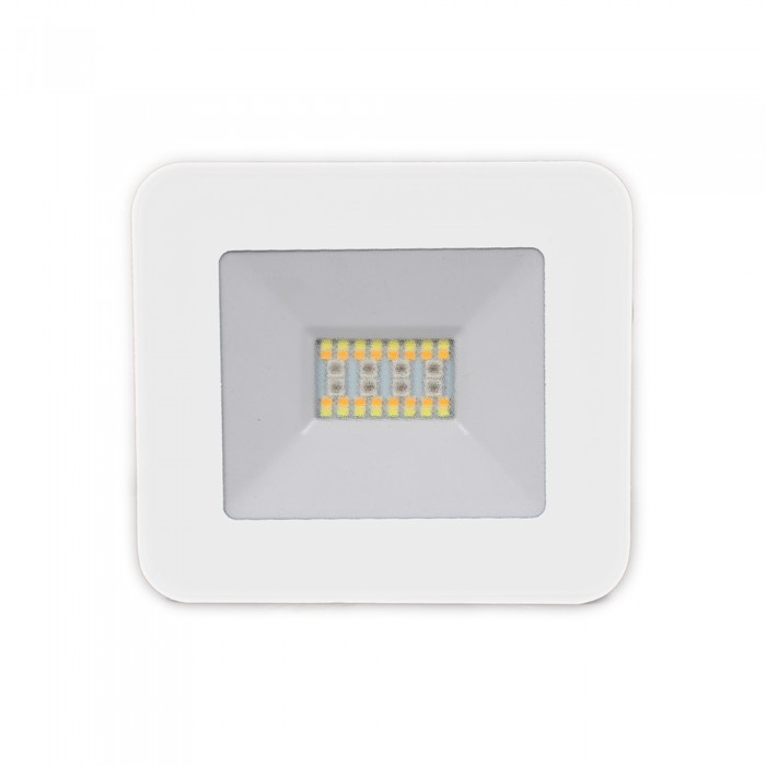 20W LED Floodlight With Bluetooth And Internal Junction White Body RGB + White