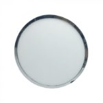 18W LED Surface Panel Light Chromel Round 6000K