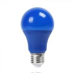 LED Bulb - 9W E27 Blue Color Plastic