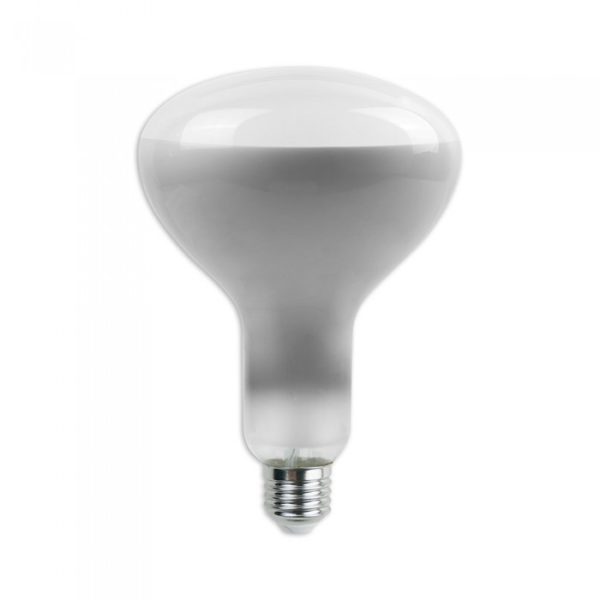 LED Bulb - 8W Straight Filament E27 R125 Dimmable 6500K