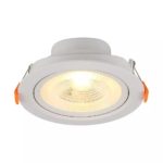 7W LED Reflector Downlight  7W Round 6400K