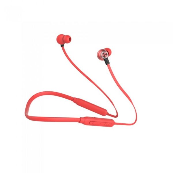 Headset Bluetooth 500mAh Red