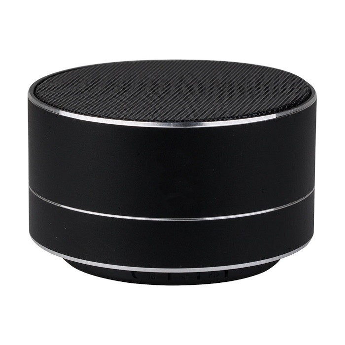 Metal Bluetooth Speaker With Mic & TF Card Slot 400mah Battery Black
