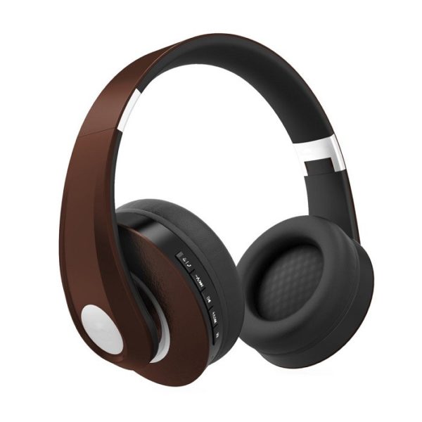Bluetooth Wireless Headphone With Adjustable Head 500mAh Brow W/BAG