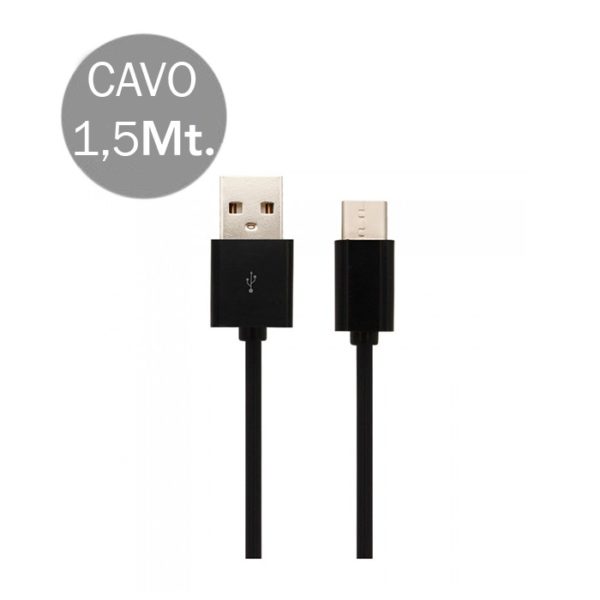 Type C USB Cable 1.5M Black
