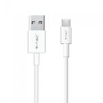 1 M Micro USB Cable White - Silver Series
