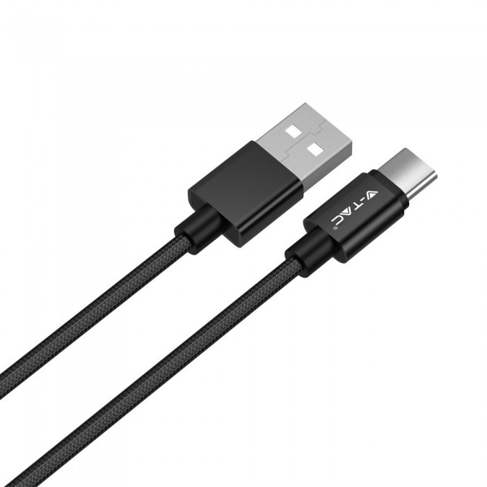 1 M Type C USB Cable Black - Platinum Series