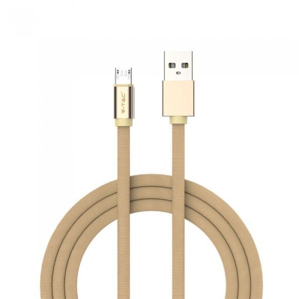 1 M Micro USB Cable Gold - Ruby Series