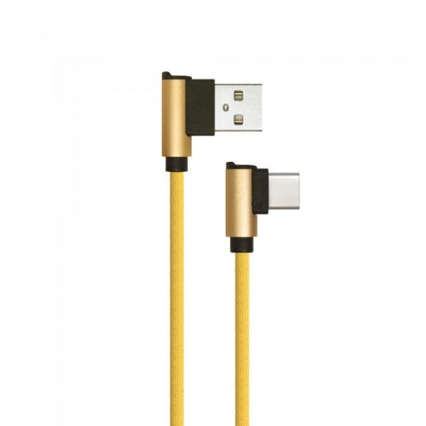 1 M Type C USB Cable Gold - Diamond Series