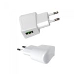 USB Travel Adaptor With Blister Package White