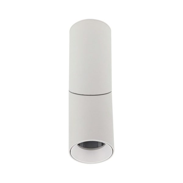GU10 Surface Monted Fitting White 197mm